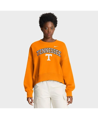 Nike Women's Tennessee Orange Volunteers Oversized Phoenix Arch Pullover Sweatshirt