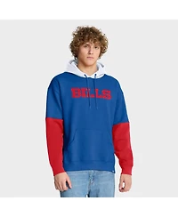 Fanatics Men's Royal Buffalo Bills Helmet Pullover Hoodie