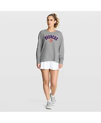 Fanatics Women's Heather Gray Denver Broncos Hometown Legacy Long Sleeve T-Shirt