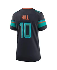 Nike Women's Tyreek Hill Pitch Blue Miami Dolphins 2025 Rivalries Collection Game Jersey