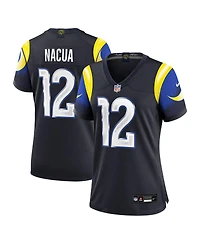 Nike Women's Puka Nacua Midnight Blue Los Angeles Rams 2025 Rivalries Collection Game Jersey