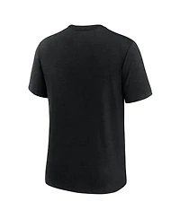 Nike Men's Saquon Barkley Heather Black Philadelphia Eagles Player Graphic T-Shirt