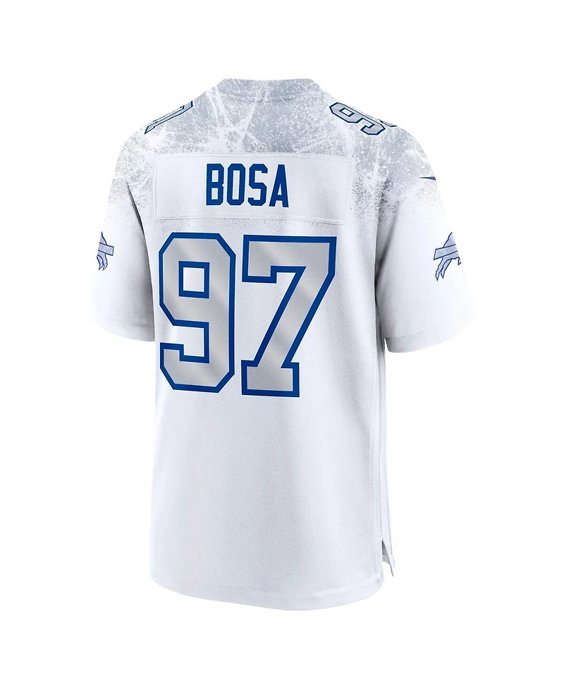 Nike Men's Joey Bosa White Buffalo Bills 2025 Rivalries Collection Game Jersey