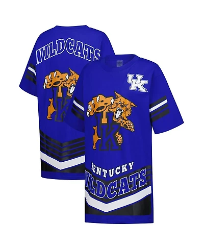 Gameday Couture Women's Royal Kentucky Wildcats Perfect Score Mini T-Shirt Dress