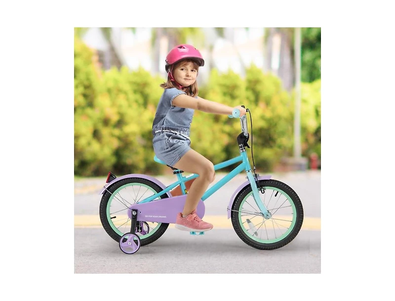 16 Inch Kids Bike with Adjustable Handlebar and Saddle