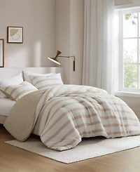 510 Design Merritt Yarn-Dyed Striped 3-Pc. Comforter Set, Full/Queen