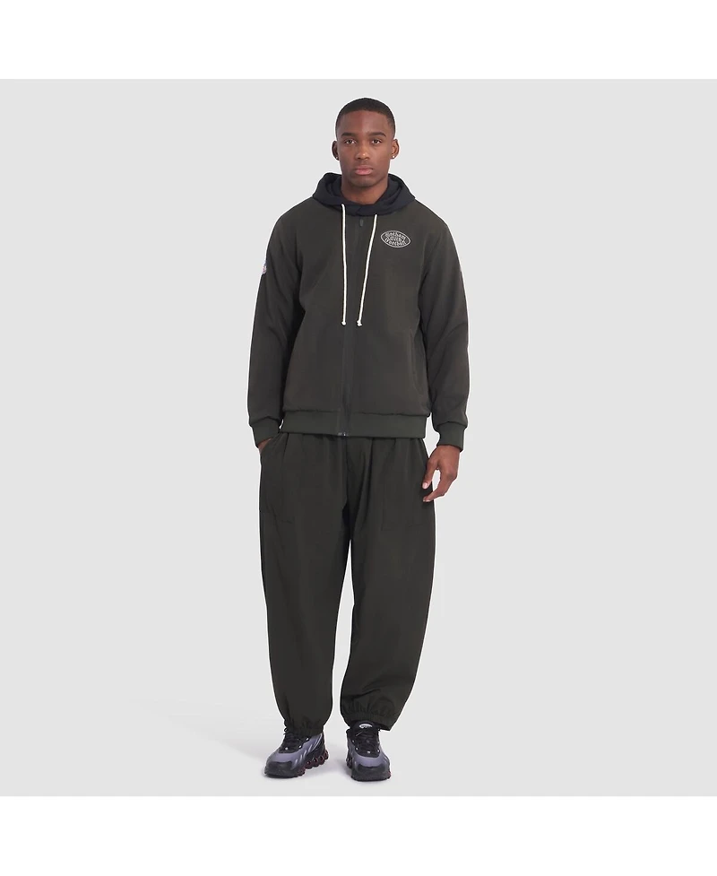 Nike Men's Gotham Green New York Jets 2025 Rivalries Collection Sideline Full-Zip Bomber Jacket