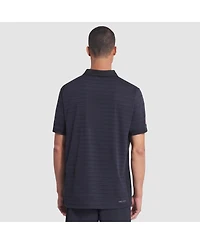 Nike Men's Midnight Blue Los Angeles Rams 2025 Rivalries Collection Sideline Victory Striped Dri-fit Polo Shirt
