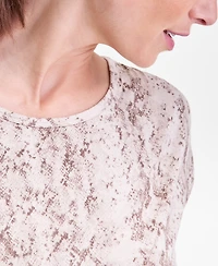 I.n.c. International Concepts Women's Ruched-Shoulder Cap-Sleeve Top, Macy's Exclusive