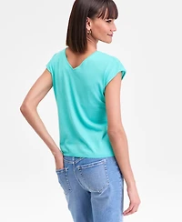 I.n.c. International Concepts Women's Cap-Sleeve Sweater, Macy's Exclusive