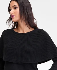 I.n.c. International Concepts Women's Long Sleeve Cape Sweater, Macy's Exclusive