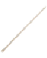 Givenchy Crystal Stone Gold-Tone Flex Bracelet