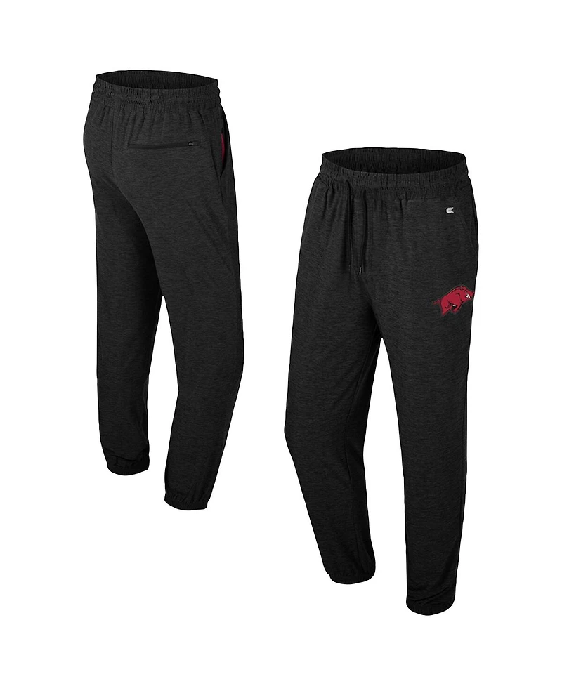 Colosseum Men's Black Arkansas Razorbacks Revolution Jogger Pants