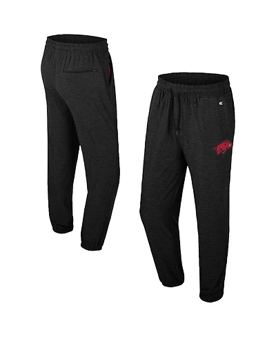 Colosseum Men's Black Arkansas Razorbacks Revolution Jogger Pants