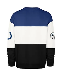 '47 Brand Men's Blue/Black Indianapolis Colts Breeze Maximalist Sweatshirt