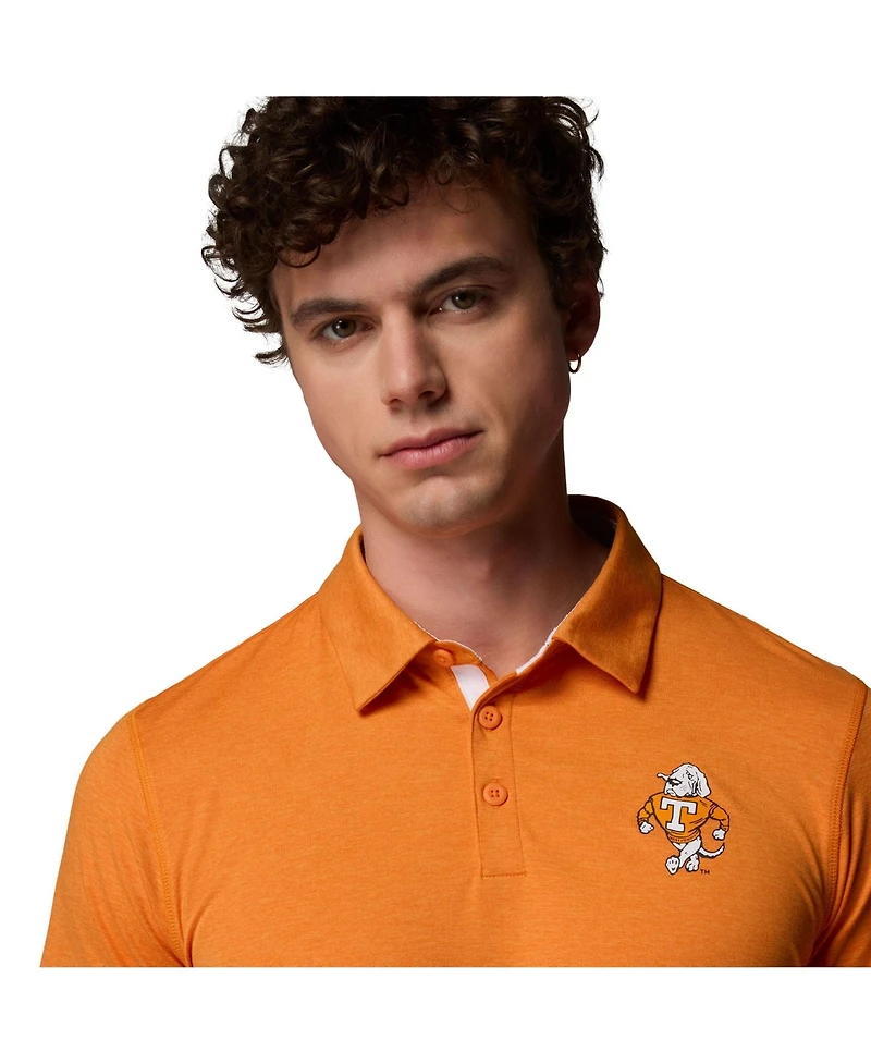 Columbia Men's Tennessee Orange Tennessee Volunteers Tech Trail Polo Shirt