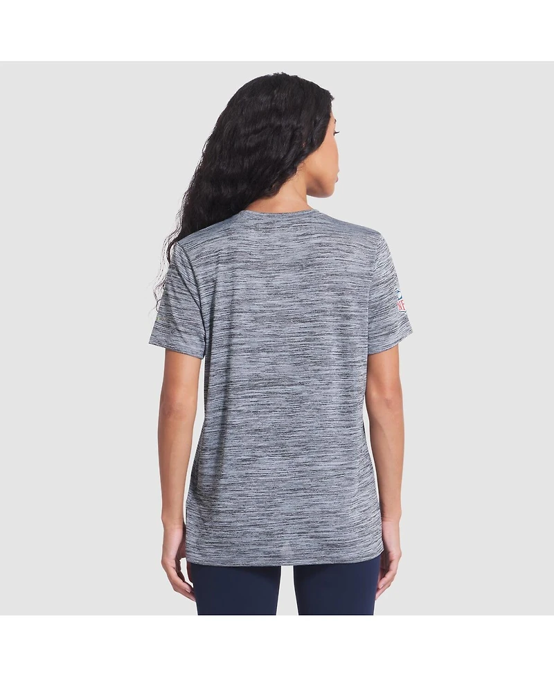 Nike Women's Wolf Gray Seattle Seahawks 2025 Rivalries Collection Sideline Velocity Dri-fit T-Shirt
