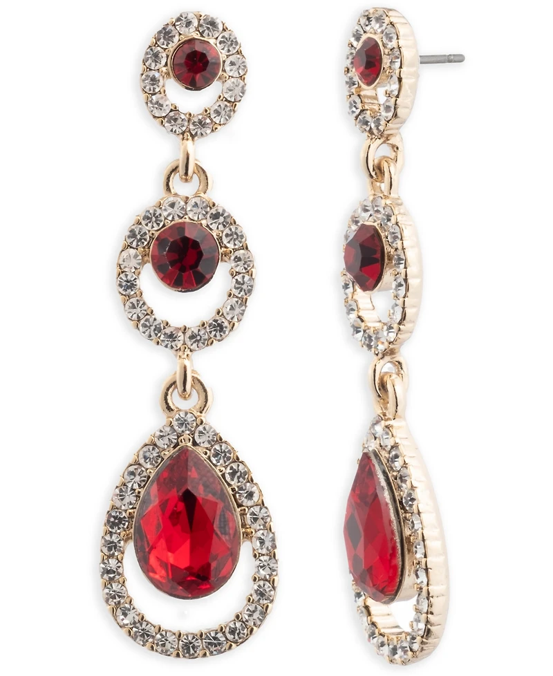 Givenchy Siam Gold-Tone Post Earrings