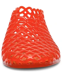 Steve Madden Women's Grove Caged Jelly Slip-On Flats