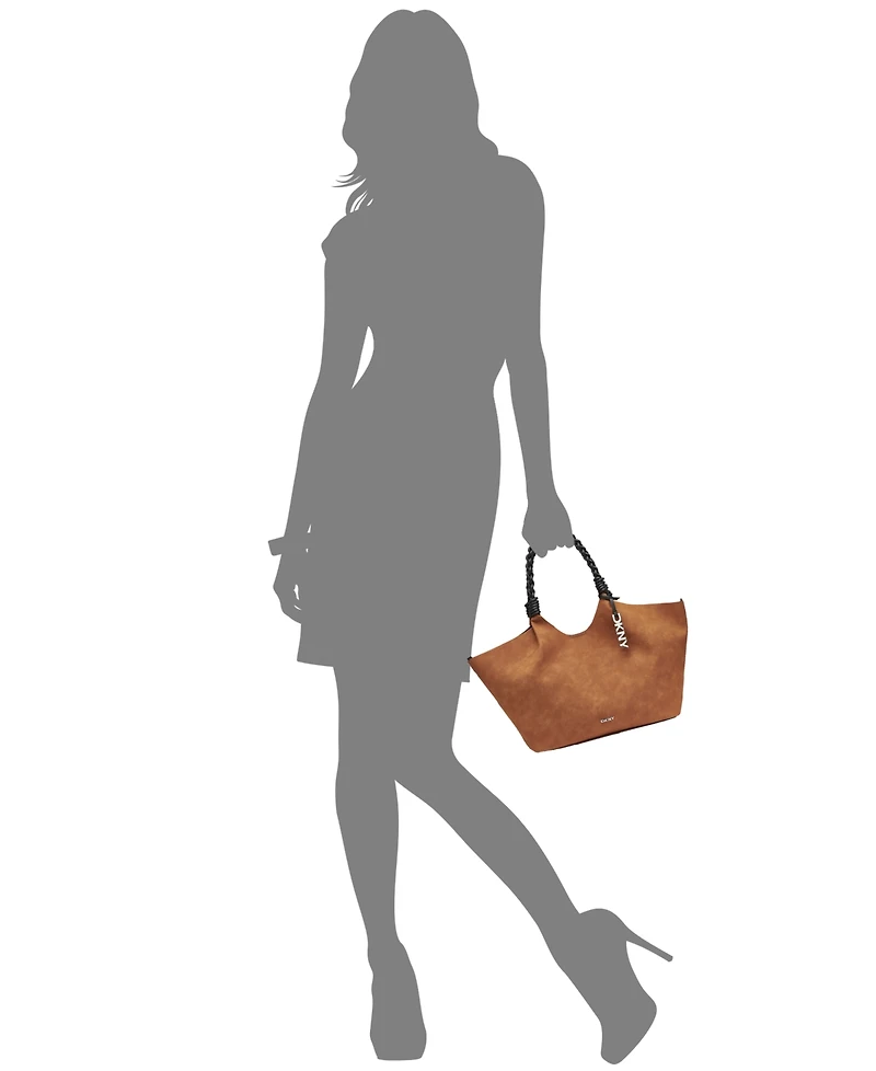 Dkny Women's Paula Snap Closure Medium Tote Bag
