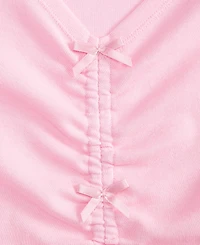 Epic Threads Girls 5-20 Ruched Bow V-Neck Top, Macy's Exclusive