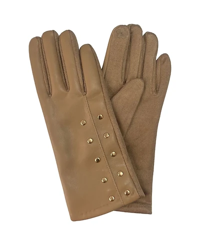 Marcus Adler Leather Glove with Studs
