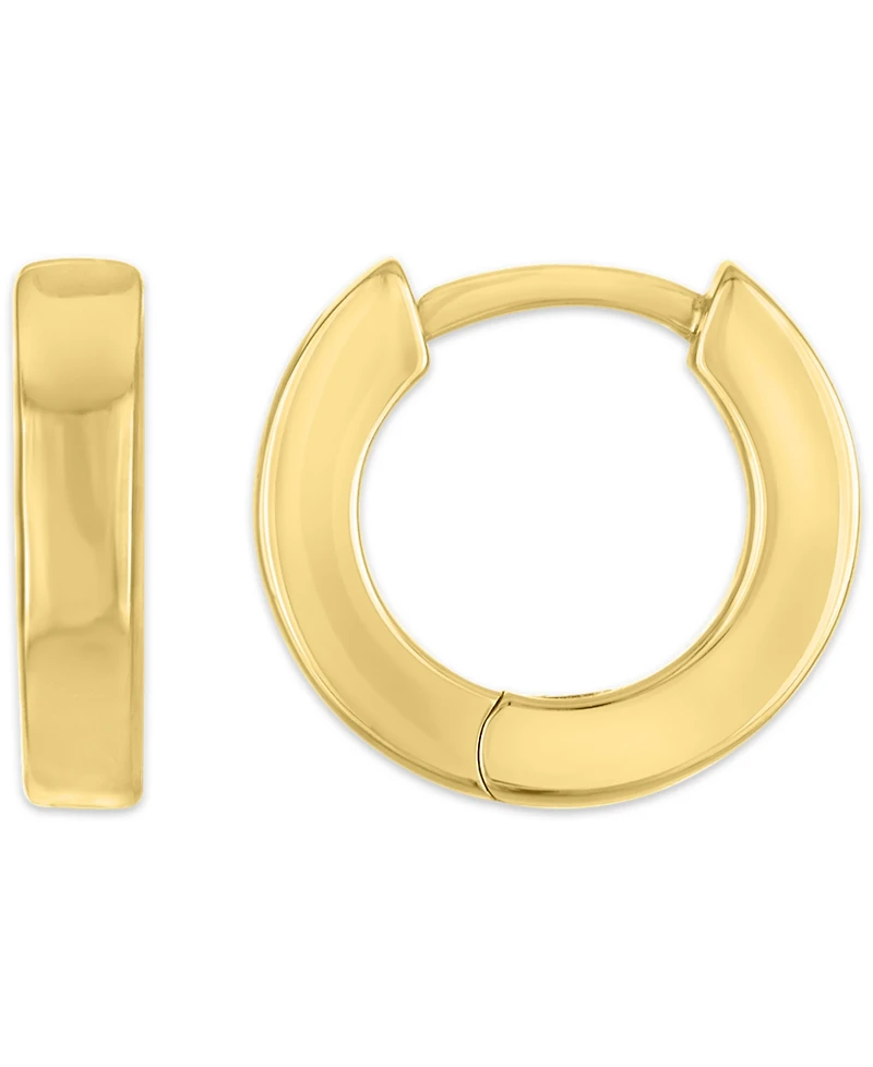 Macy's 3-Pc. Diamond Earrings Set (1/5 ct. t.w.) in 14k Yellow Gold Over Sterling Silver