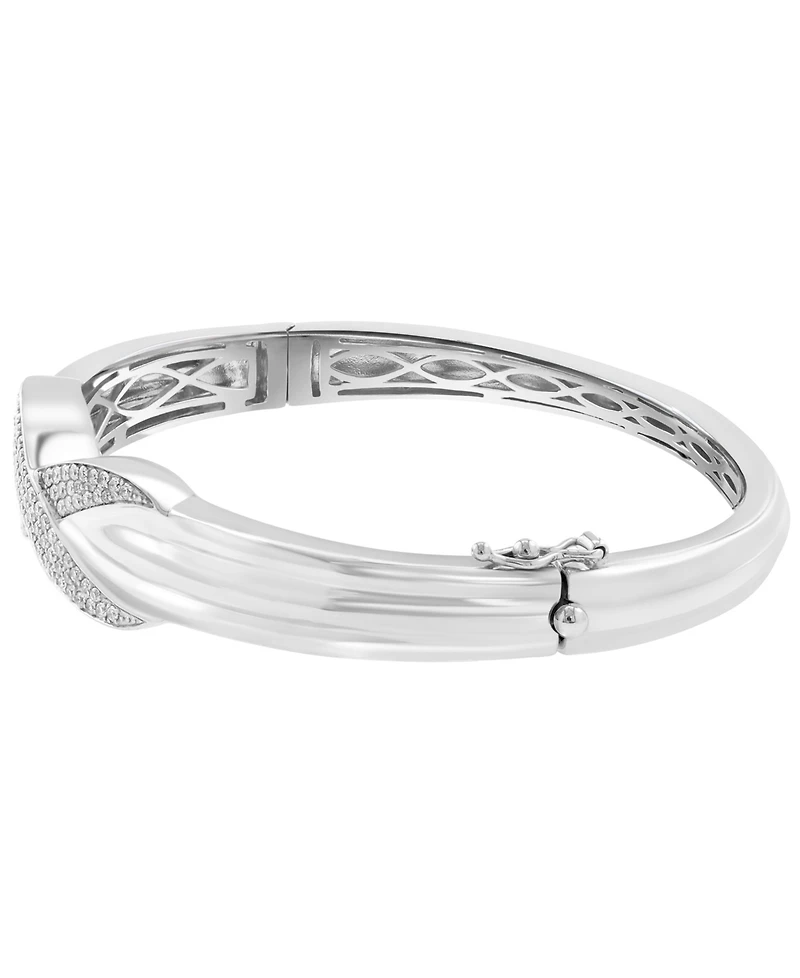 Effy Collection Diamond Bangle (3/4 ct. t.w.) in Sterling Silver