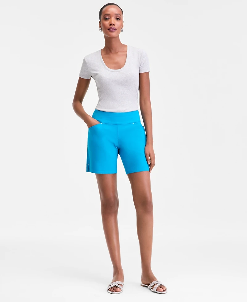 I.n.c. International Concepts Women's Bengaline Shorts, Macy's Exclusive