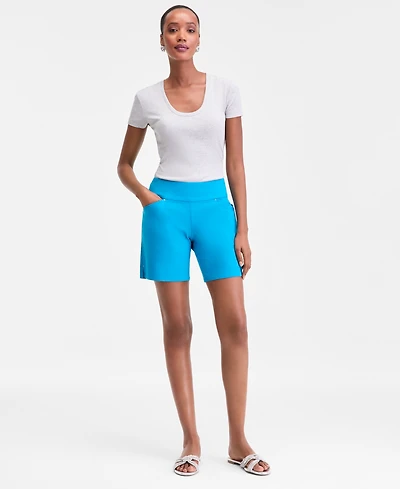 I.n.c. International Concepts Women's Bengaline Shorts, Macy's Exclusive