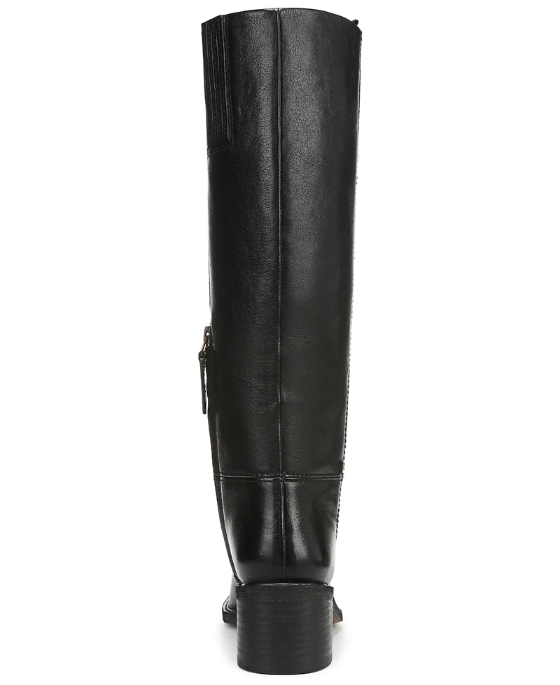 Franco Sarto Women's Niva Wide Calf Round Toe Zip Tall Boots
