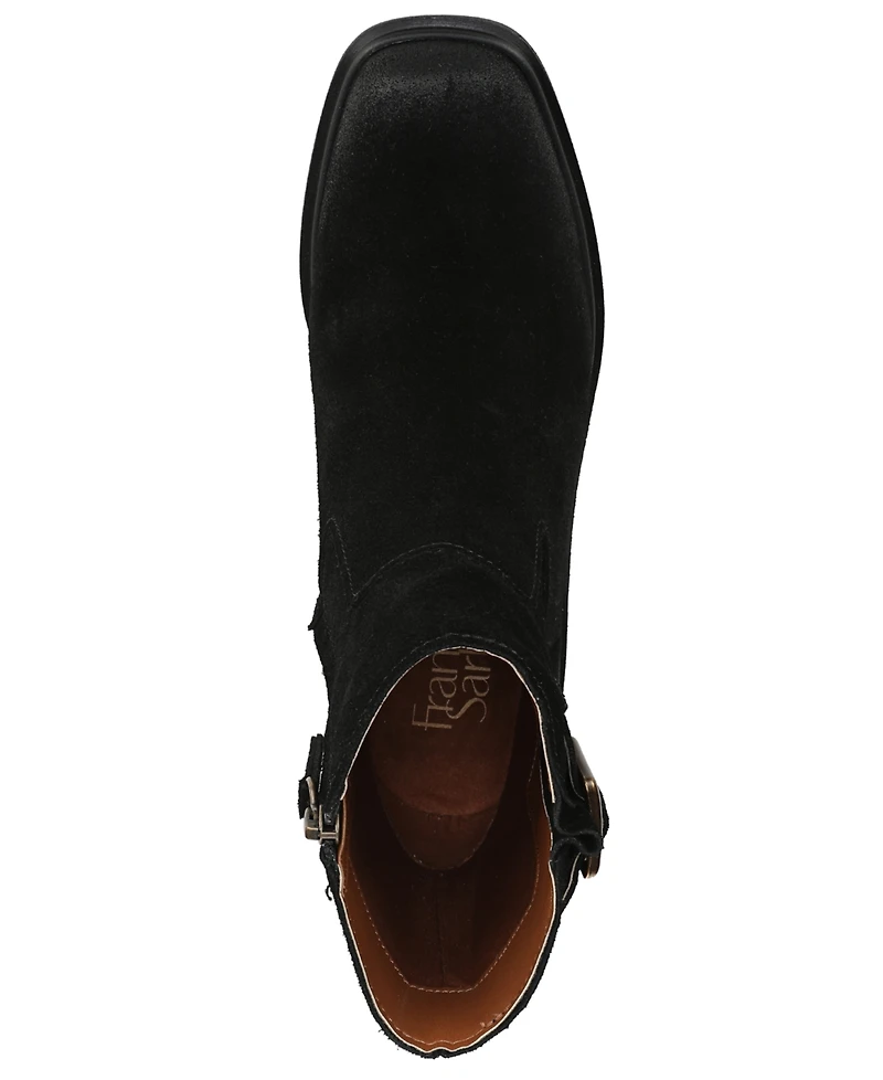 Franco Sarto Women's Gillian Round Toe Zip Short Boots