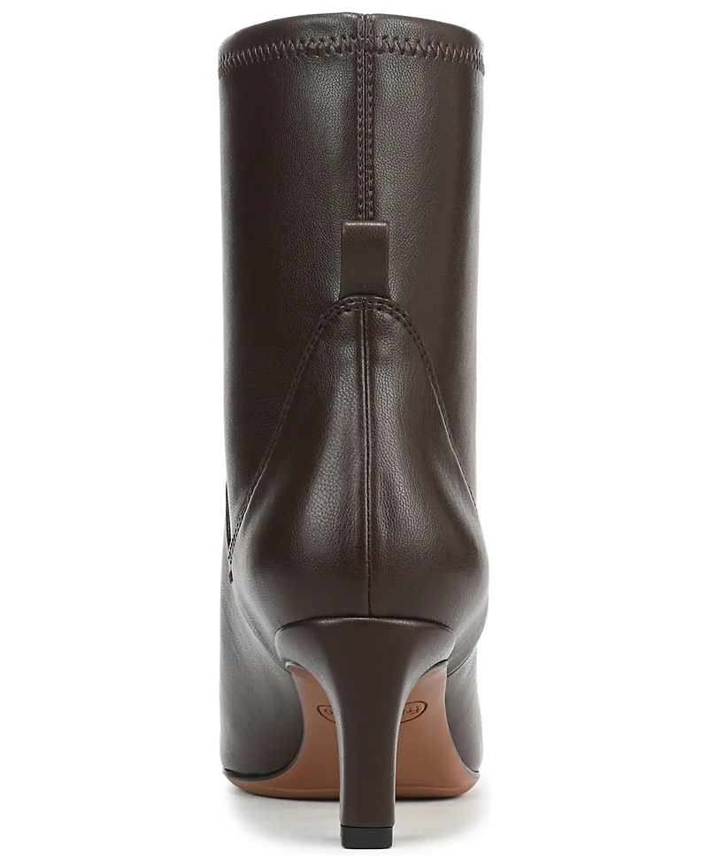 Franco Sarto Women's Tarrin Square Toe Zip Short Boots