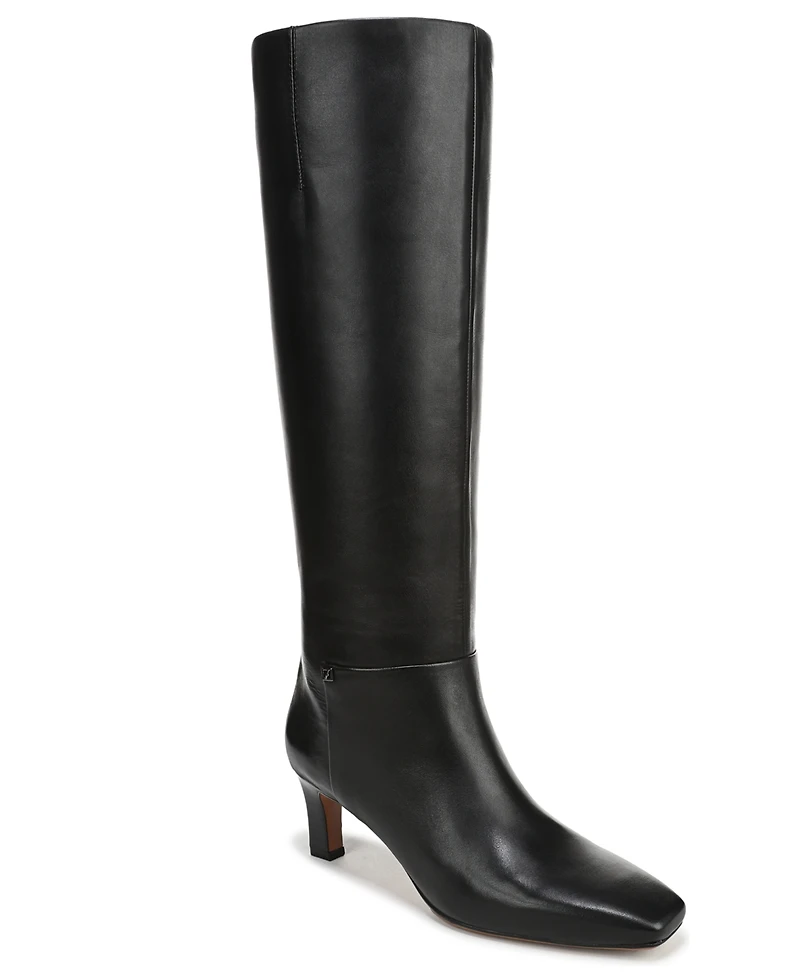 Franco Sarto Women's Timmy Square Toe Zip Tall Boots