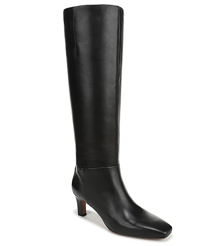 Franco Sarto Women's Timmy Square Toe Zip Tall Boots