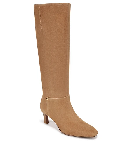 Franco Sarto Women's Timmy Square Toe Zip Tall Boots