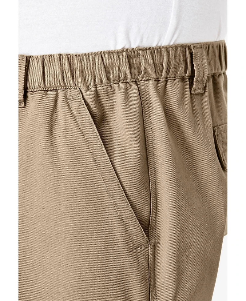 Boulder Creek Big & Tall by KingSize Renegade 9" Full Elastic Waist Cargo Shorts