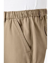 Boulder Creek Big & Tall by KingSize Renegade 9" Full Elastic Waist Cargo Shorts