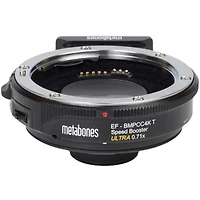 Metabones T Speed Booster Ultra 0.71x Adapter for Canon Ef Lens to BMPCC4K Camera