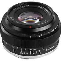 TTArtisan TTArtisan 50mm f/2 Lens for Fujifilm X, Black