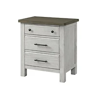 Westwood Design Timber Ridge Wood Nightstand in Weathered Washed Sierra