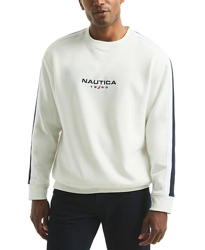 Nautica Men's Graphic Logo Crewneck Sweatshirt