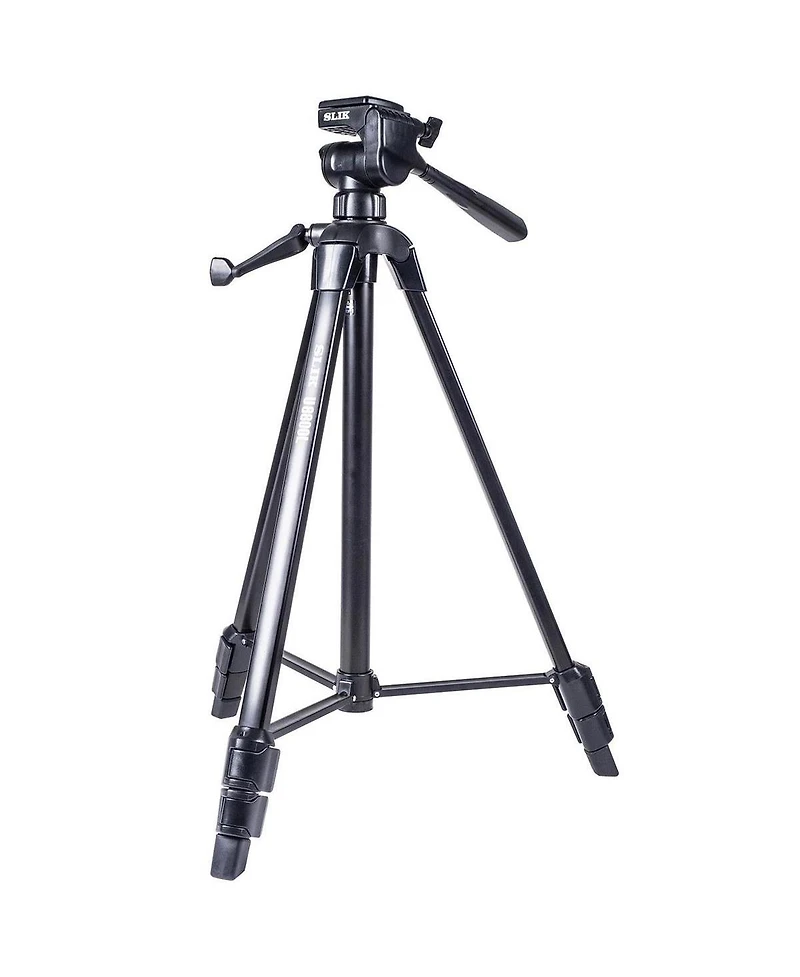 Sony Fe 90mm f/2.8 Macro G Oss Lens, Bundle with Slik U8800L 3-Section Aluminum Tripod with Hybrid 3-Way Pan Head, Cleaning Kit, Cleaning Cloth
