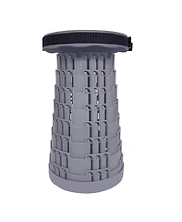 Pentax 10x21 Ud Weather Resistant Roof Prism Binocular, 5.4 Degree Angle View, Black, Bundle with Portable Telescoping Stool/Chair, Cleaning Cloth