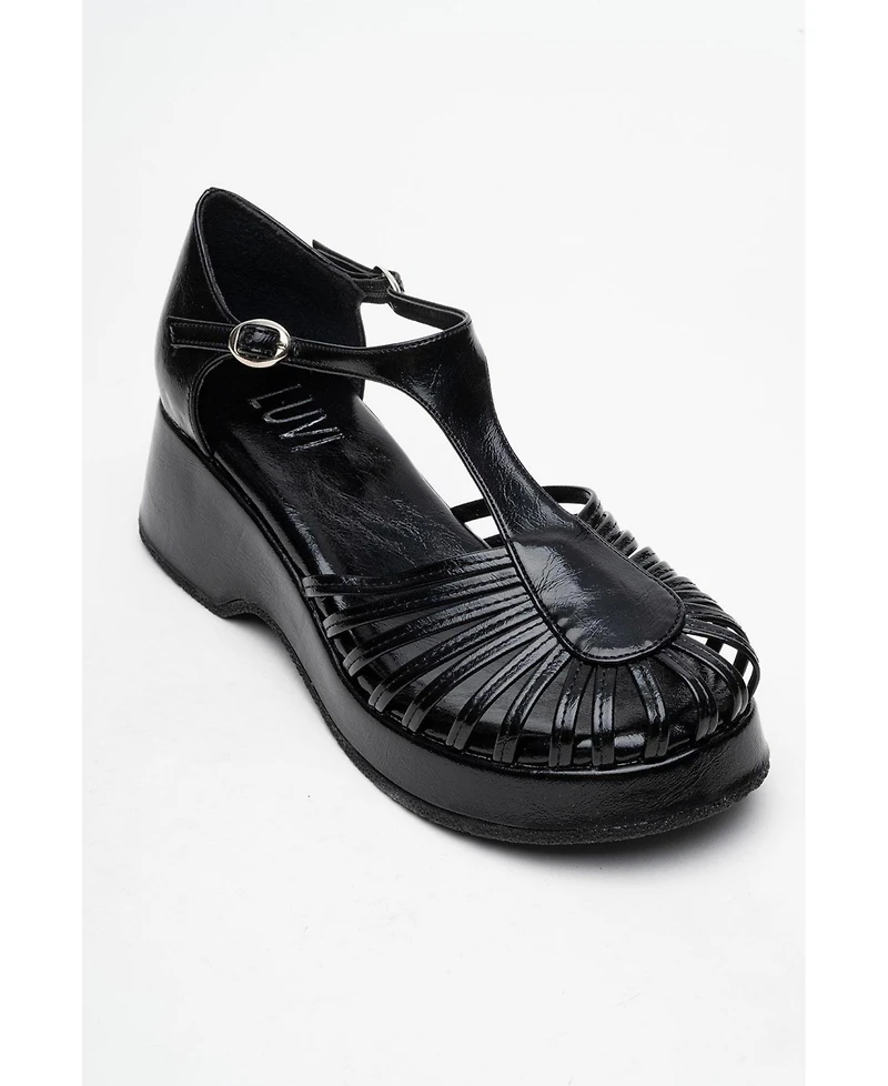 Prologue Shoes Aniel Platform Wedge Sandal (Women)