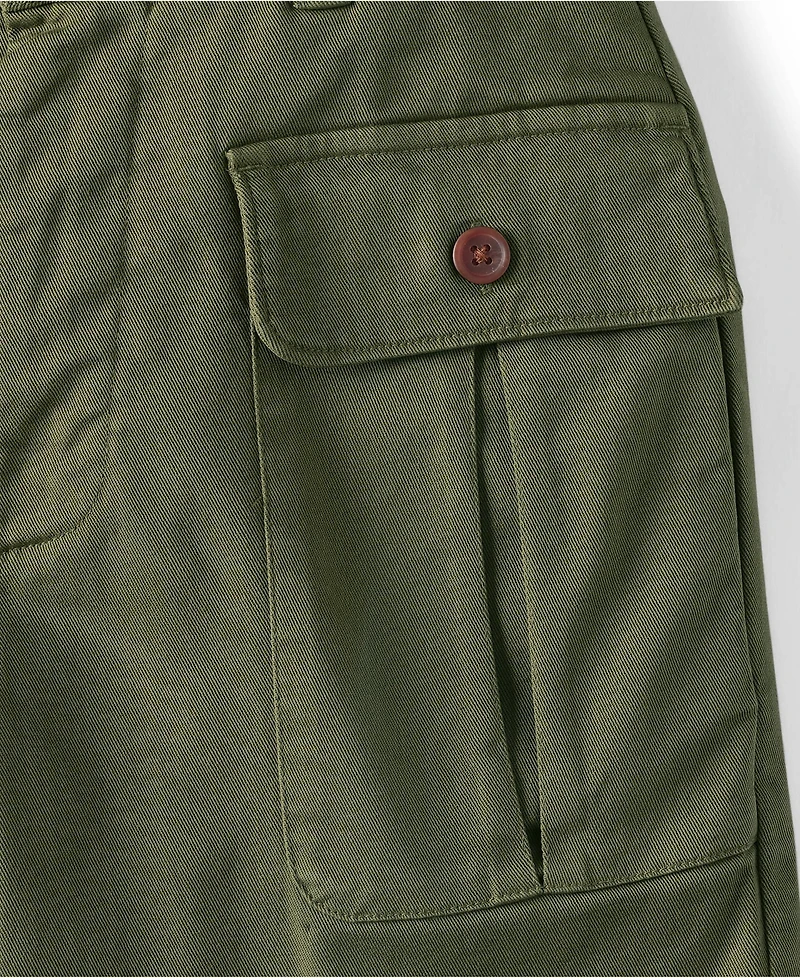 Lands' End Women's Cool Fade High Rise 7" Cargo Shorts