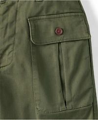 Lands' End Women's Cool Fade High Rise 7" Cargo Shorts