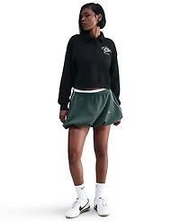 Nike Women's Phoenix Fleece Loose Collared Top