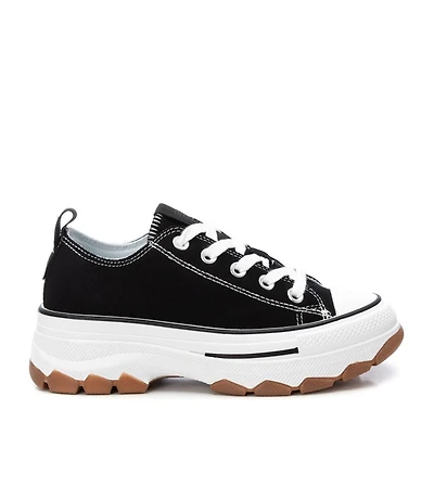 Women's Lace-Up Canvas Sneakers Refresh Collection By Xti