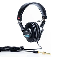 Sony Mdr-7506 Professional Folding Headphones, Bundle with Remote Audio Ear Pads for Sony Mdr-7506 Headphones, Pair